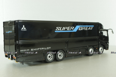 Mitsubishi Fuso Super Great FS 2017, black, Mitsubishi 1:43