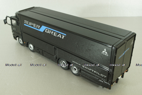 Mitsubishi Fuso Super Great FS 2017, black, Mitsubishi 1:43