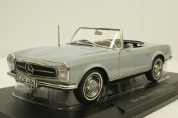 Mercedes 230 SL (W113) 1963  grey, 183990, Norev 1:18