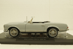 Mercedes 230 SL (W113) 1963  grey, 183990, Norev 1:18