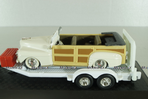 Ford F150 Police with trailer, 94601, Yat Ming 1:43