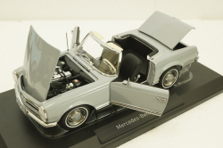 Mercedes 230 SL (W113) 1963  grey, 183990, Norev 1:18