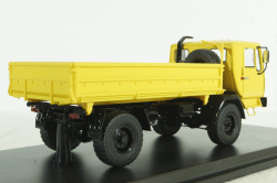 КАЗ-4540 самосвал 4х4, желтый, SSM1431, SSM 1:43