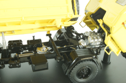 КАЗ-4540 самосвал 4х4, желтый, SSM1431, SSM 1:43