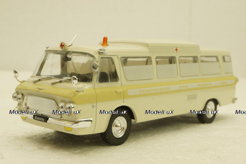 Зил-118А Юность, скорая медецинская помощь, Автомобиль на службе №49, 1:43