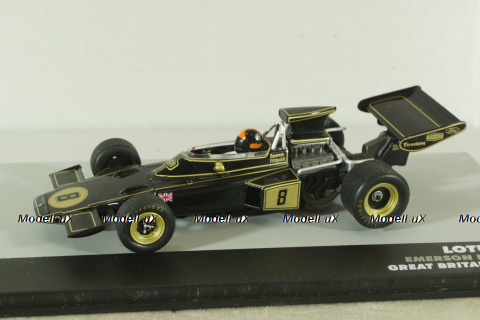 Lotus 72D, E.Fittipaldi, GP Great Britain 1972, Altaya 1:43 Уценка!