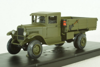 Зис-32 4х4, бортовой, хаки, Miniclassic 1:43