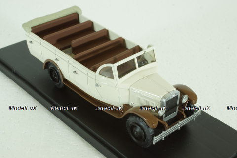 Зис-Мату, открытый, бежевый, Miniclassic 1:43