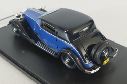 Rolls Royce Phantom II Continental Windovers Coupe 1932, blue/black, NEO46680, NEO 1:43