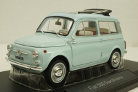 Fiat 500 Giardiniera 1964, blue, 187742, Norev 1:18