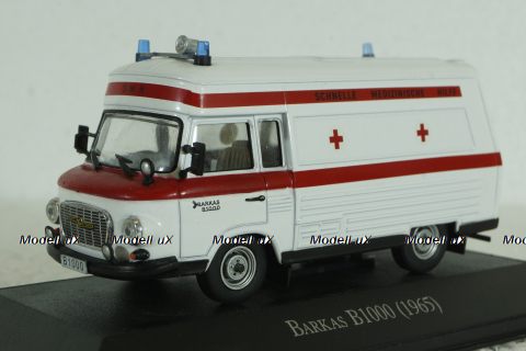 Barkas B1000, Schnelle Medizinische Hilfe, 1965, Atlas 1:43