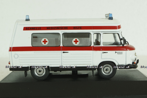 Barkas B1000, Schnelle Medizinische Hilfe, 1965, Atlas 1:43