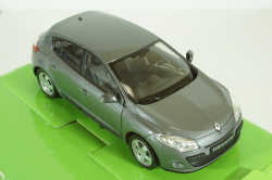 Renault Megane 2009 Grey, Welly 1:24