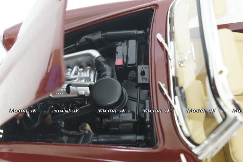 Mercedes 190SL (1955 - 1963) W121, red, B66040647, Norev 1:18