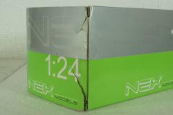 Fiat 500 2007 Light blue, Welly 1:24