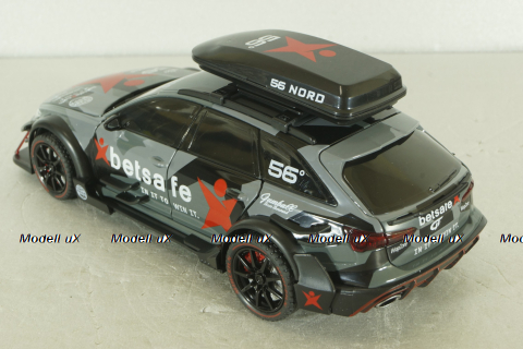 Audi RS6 Avant GT DTM Bet Safe Luggage Rack(C8) 2024, grey, 24932GR, CHE ZHI 1:24