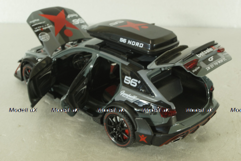 Audi RS6 Avant GT DTM Bet Safe Luggage Rack(C8) 2024, grey, 24932GR, CHE ZHI 1:24