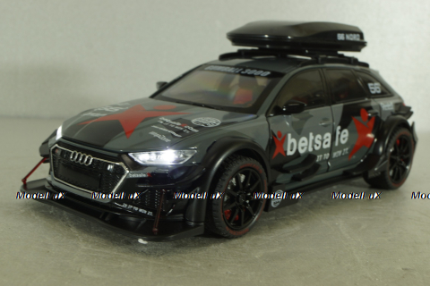 Audi RS6 Avant GT DTM Bet Safe Luggage Rack(C8) 2024, grey, 24932GR, CHE ZHI 1:24