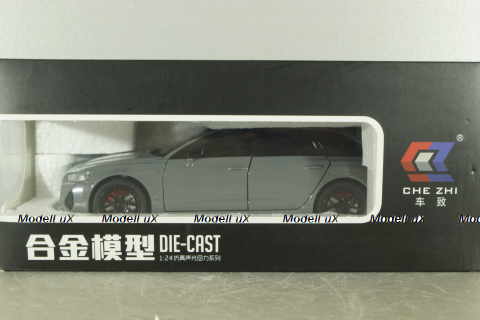 Audi RS6 Avant GT (C8) 2024, grey, 24492GR, CHE ZHI 1:24