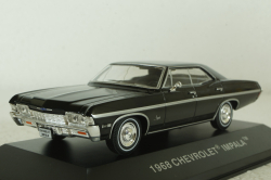 Chevrolet Chevy Impala (1965-1970) black, IXO 1:43