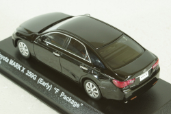 Toyota Mark X 250G F Package, Early Version, 03637BK2, Kyosho 1:43