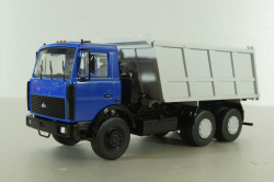 Маз-5516 самосвал, сине/серый, SSM7354, SSM 1:43
