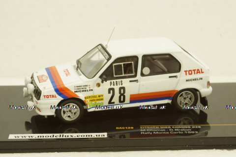 Citroen Visa Chrono WRC #28 Rally Monte Carlo 1983, RAC129, IXO 1:43