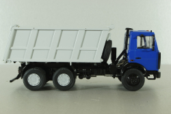 Маз-5516 самосвал, сине/серый, SSM7354, SSM 1:43