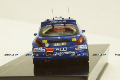 Peugeot 207 WRC #8 Rally Monte Carlo 2009, RAM367, IXO 1:43