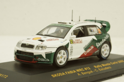 Skoda Fabia WRC #12 Rally Monte Carlo 2005, RAM172, IXO 1:43