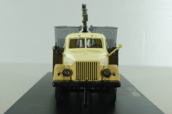 КММ-2 контейнерный мусоровоз на шасси ГАЗ-51Д 1958, желт/корич/хаки SSM1583, SSM 1:43