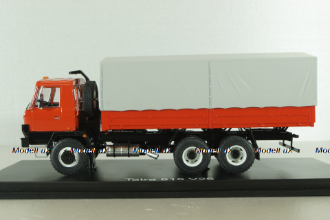 Tatra 815 V26 бортовой с тентом, red, SSM1539, SSM 1:43