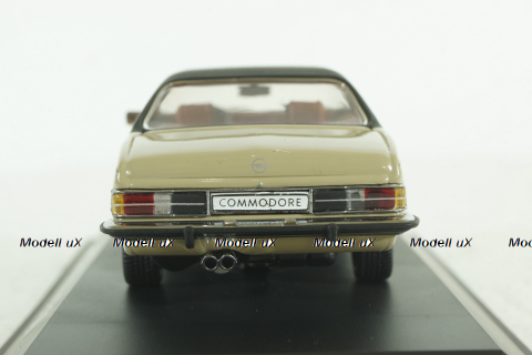 Opel Commodore B GS, beige, 02771, Schuco 1:43