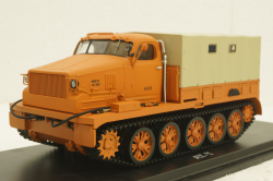 АТ-Т бортовой с тентом (оранжевый), SSM3006, SSM 1:43