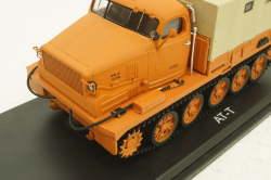 АТ-Т бортовой с тентом (оранжевый), SSM3006, SSM 1:43
