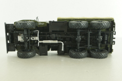 Урал-4320-31 бортовой с тентом, хаки, АвтоИстория 1:43