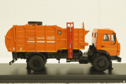 Камаз-43253, МКМ-4503, оранжевый, SSM1273, SSM 1:43