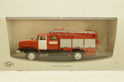 Урал-43206 ПСА-2, пожарная автоцистерна, SSM1235, SSM 1:43