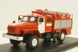 Урал-43206 ПСА-2, пожарная автоцистерна, SSM1235, SSM 1:43