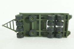 Прицеп ЧМЗАП-5208 , серо/голубой, Modellux 1:43