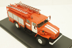 Урал-43206 ПСА-2, пожарная автоцистерна, SSM1235, SSM 1:43
