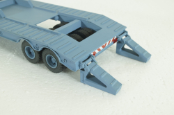 Прицеп ЧМЗАП-5208 , серо/голубой, Modellux 1:43