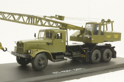 КРАЗ-257 КС-4561 Автокран, SSM1394, SSM 1:43