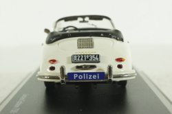 Porsche 356A Cabrio, Polizei, 450256600, Schuco 1:43