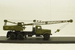 КРАЗ-257 КС-4561 Автокран, SSM1394, SSM 1:43