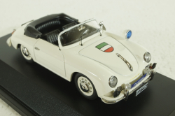 Porsche 356A Cabrio, Polizei, 450256600, Schuco 1:43