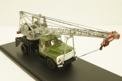 АК-75В (ЗИЛ-130) Автокран, хаки/серый, SSM1099, SSM 1:43