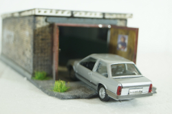 Диорама Гараж , Modellux 1:43
