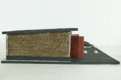 Диорама Гараж c эстакадой , Modellux 1:43