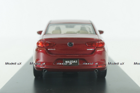 Mazda 3 Sedan 2019 Red, HS259RE, Hi-Story 1:43